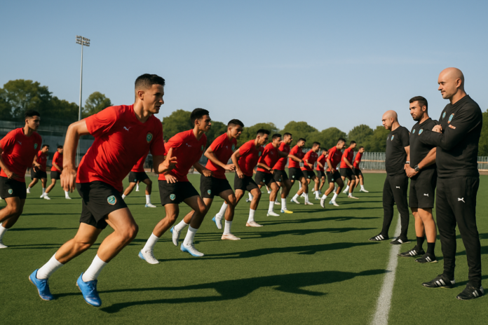 المنتخب المغربي يُنهي تحضيراته بنيوجيرسي ويتجه نحو مونتيري لمواجهة هولندا