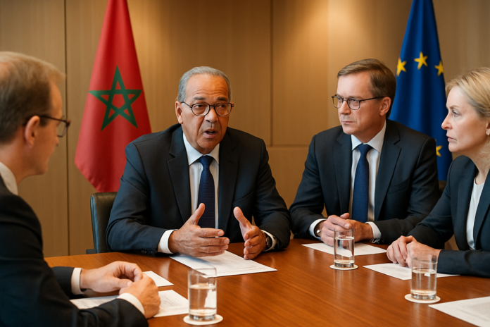 بنك المغرب: مفاوضات مع دول أوروبية للحفاظ على الخدمات البنكية للمغاربة المقيمين بالخارج بنك المغرب: مفاوضات مع دول أوروبية للحفاظ على الخدمات البنكية للمغاربة المقيمين بالخارج