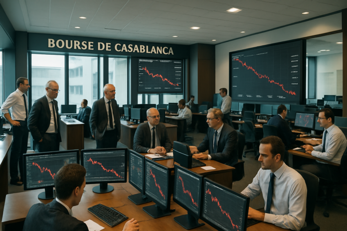 بورصة الدار البيضاء تفتتح جلسة الخميس على خسائر ومؤشر "مازي" يتراجع بورصة الدار البيضاء تفتتح جلسة الخميس على خسائر ومؤشر "مازي" يتراجع