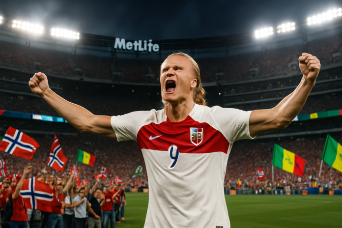 هالاند يقود النرويج إلى انتصار مثير على السنغال بخماسية الأهداف في كأس العالم 2026 هالاند يقود النرويج إلى انتصار مثير على السنغال بخماسية الأهداف في كأس العالم 2026