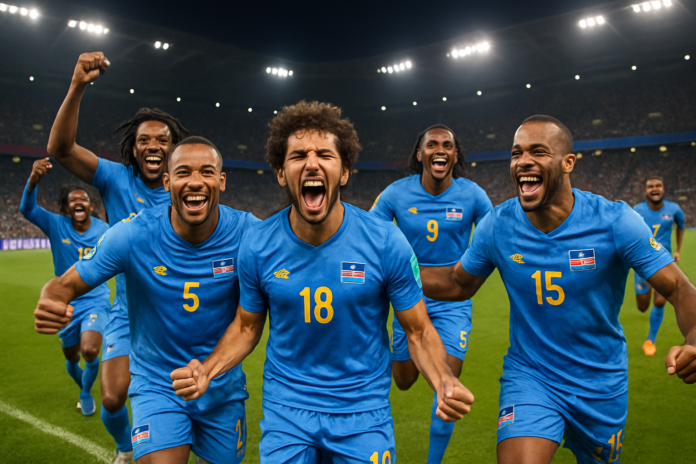 الرأس الأخضر يصنع المفاجأة ويبلغ دور الثمانية عشر في كأس العالم الرأس الأخضر يصنع المفاجأة ويبلغ دور الثمانية عشر في كأس العالم
