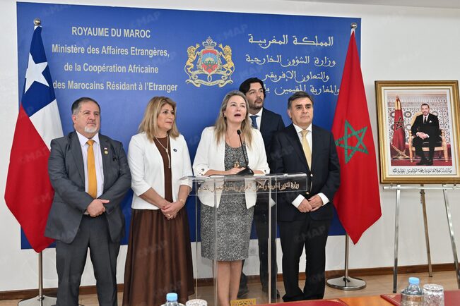 العلاقات المغربية الشيلية